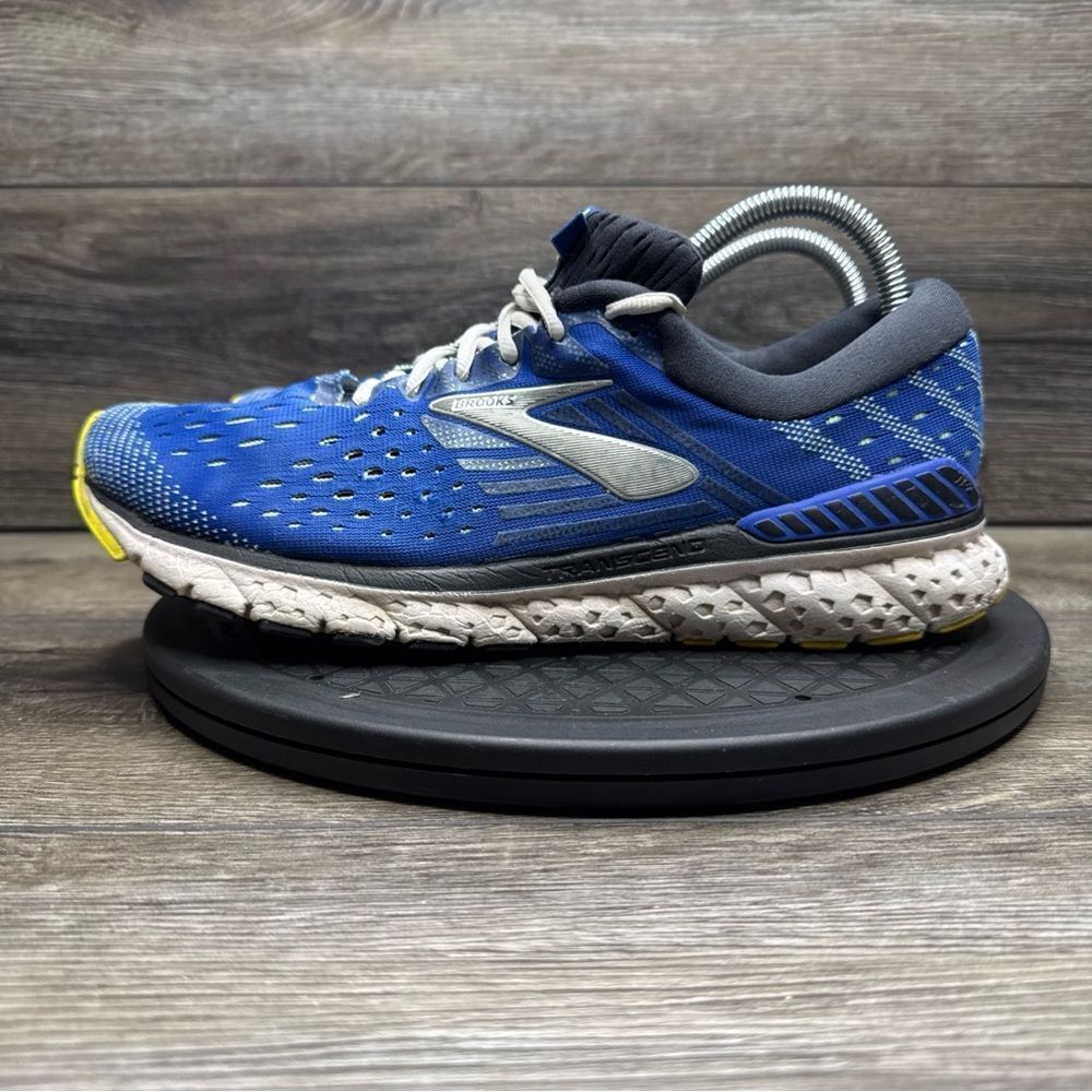 Brooks Men’s Transcend 6  Blue Black Running Shoes Lace Up Sneaker Size 9.5 D - Picture 5 of 8